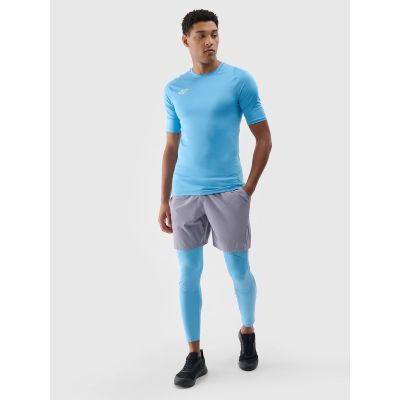 3. Men's quick-drying training leggings 4F S4L21SPMF053-33S
