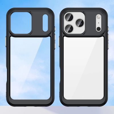 7. Outer Space Case for iPhone 17 Pro Max - Black Transparent