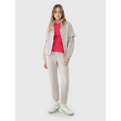 6. Women's 4F slim T-shirt with modal 4F 4FWSS25TTSHF1995-54S