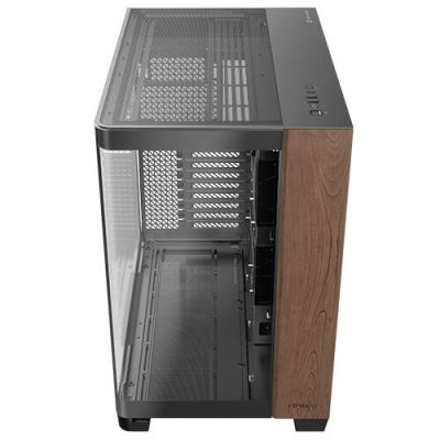 21. Antec C8 Curve Wood Full Tower Black, Clear, Wood