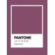 Plum-colored satin bedding set 145x205