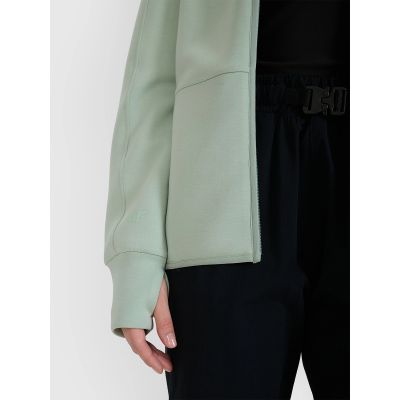 6. Women's zip-up hooded sweatshirt 4F 4FWSS25TSWSF1561-47S