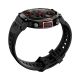 4. VELTORI VT140-1 Smartwatch Black Silicone Strap