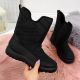 8. Waterproof snow boots NEWS W EVE309A black