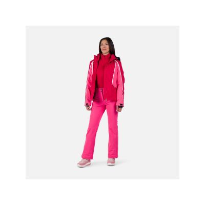 5. Rossignol W Ski Softshell Pant Pink