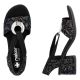 15. Comfortable Rieker W RKR679 black sandals