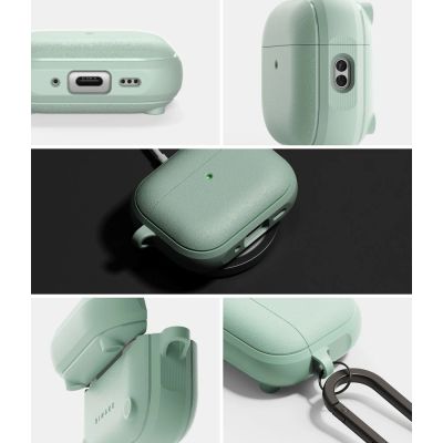 3. Ringke Onyx Magnetic MagSafe Case for AirPods Pro 3 - Green