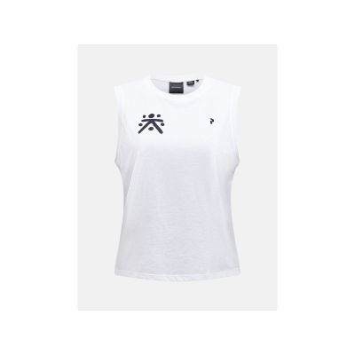 PEAK PERFORMANCE Explore Graphic Sleeveless Women’s T-Shirt black
