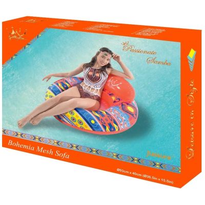 27. INFLATABLE WATER CHAIR BOHO 93x40CM 33115