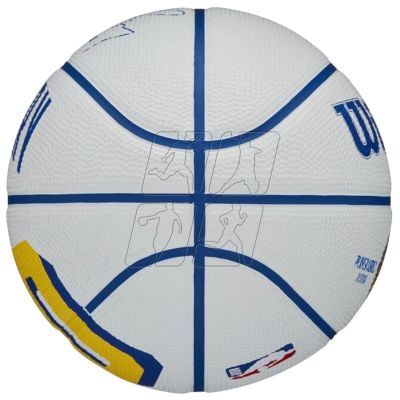 8. Ball Wilson NBA Player Icon Stephen Curry Mini Ball WZ4007401XB