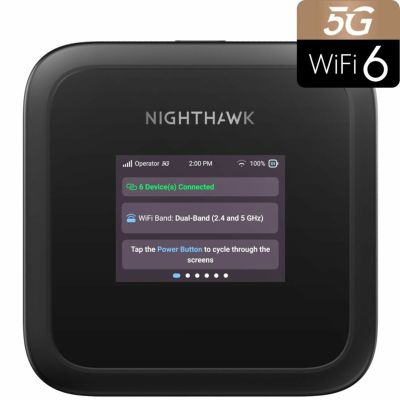 4. NETGEAR M3 Dual-band Wireless Router (2.4 GHz/5 GHz) Black