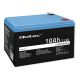 Qoltec 53713 LiFePO4 Lithium Iron Phosphate Battery | 12.8V | 10Ah | 128Wh | BMS