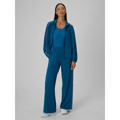 6. Women's quick-drying wide-leg trousers 4F 4FRSS26TTROF1966-46S