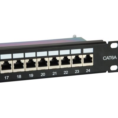 4. equip Pro - Patch panel - CAT 6a - RJ-45 X 24 - 1U - 48.3 cm (19")