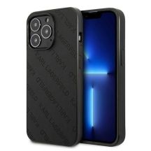 Karl Lagerfeld Perforated Allover Case for iPhone 13 Pro / 13 6.1" - Black