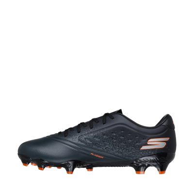 4. Skechers Razor 1.5 Academy FG Football Boots Black and Orange 252015 BKOR