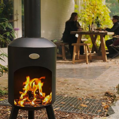 15. Bonfeu Bonbini garden fireplace black 2901