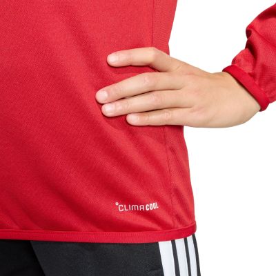 5. adidas Tiro 26 League Training Top Kids Sweatshirt Red and White JY7163