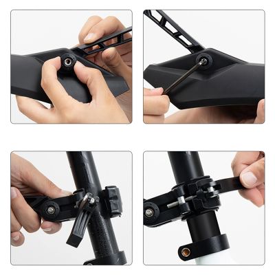 14. Wozinsky WZB-01 Universal Fender Set - Black