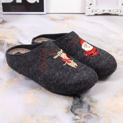 3. Panto Fino festive felt slippers W KK267038 INT1798