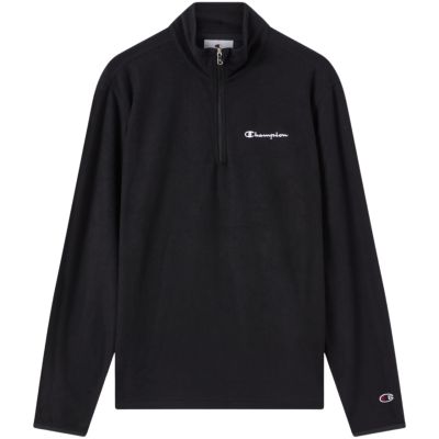 2. Champion Half Zip Top Men's Fleece Sweatshirt Black 220446 KK001