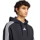 4. Men's adidas Essentials 3-Stripes French Terry Hoodie Black KY6605