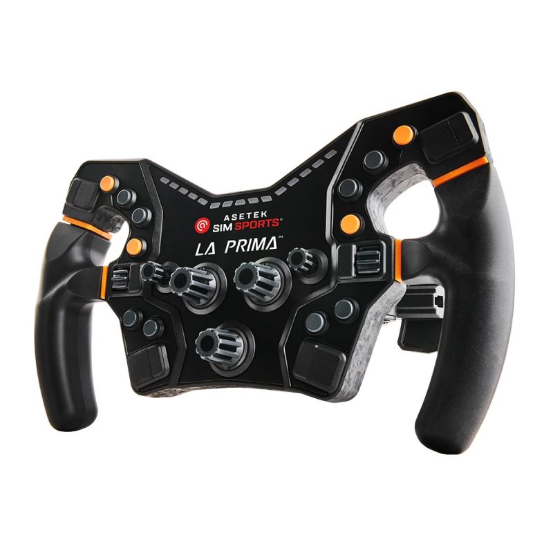 4. Asetek La Prima Black PC Steering Wheel