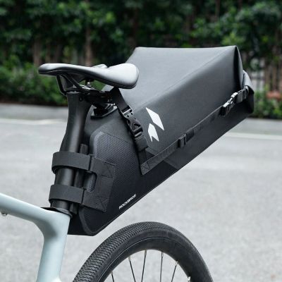 6. Rockbros AS-157 RideMate Waterproof Saddle Bag - Black