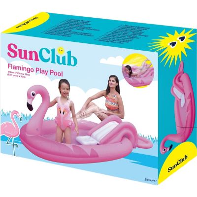 33. CHILDREN'S POOL PLAYGROUND FLAMINGO 213x123x78CM 57172