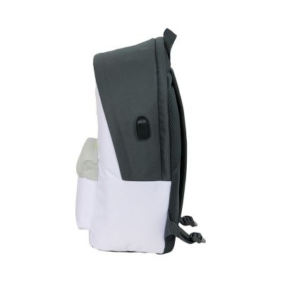 7. Real Madrid sports backpack with USB and laptop compartment double backpack 612554820