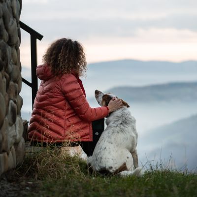 18. Alpinus Rocca women's down jacket red YT18753