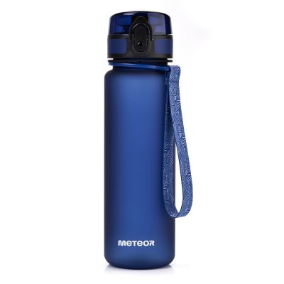 34. Meteor 650 ml navy blue sports bottle