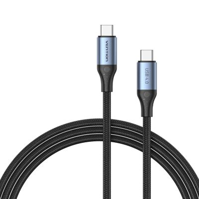3. USB-C to USB-C Vention USB 4.0 5A 40Gbps Braided Cable 1m