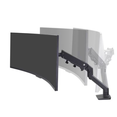2. Ergotron HX DESK MONITOR ARM/WITH HD PIVOT MATTE BLACK