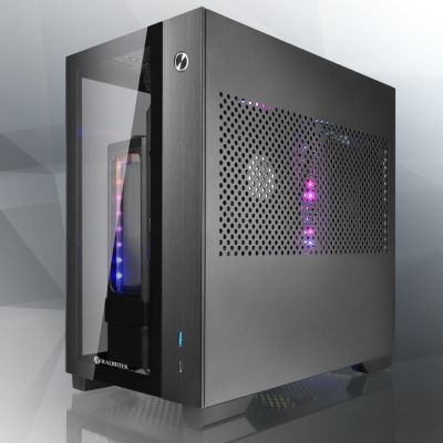 13. RAIJINTEK PAEAN Mini Mini Tower Black