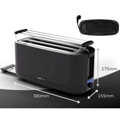 5. ToasterTA 3802 CLATRONIC black