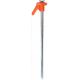 11. TENT PEGS 21CM SET 6 PCS METAL PLASTIC REDCLIFFS