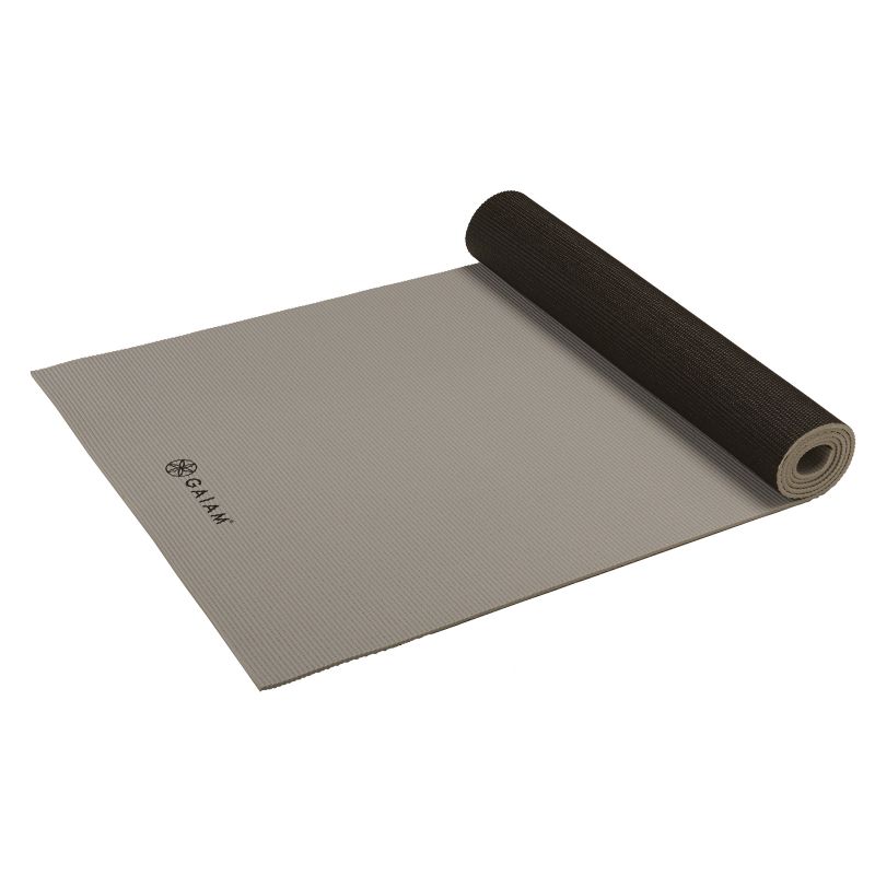 3. GAIAM Granite Storm Double-Sided Yoga Mat 6 MM 61329