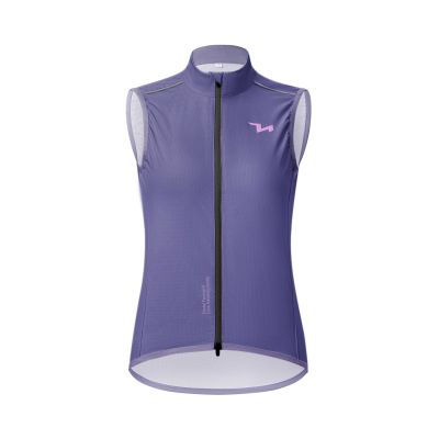 2. Rockbros MJ008 TVI Windproof Women's Cycling Vest M - Purple