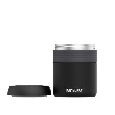 4. Kambukka Bora Lunch Thermos 600ml, Matte Black
