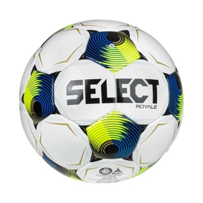 2. Select FB Royale v26 FIFA Basic Football White, Blue, and Yellow 110053