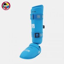 Karate WKF BLUE Shin and Foot Protectors | MOOTO