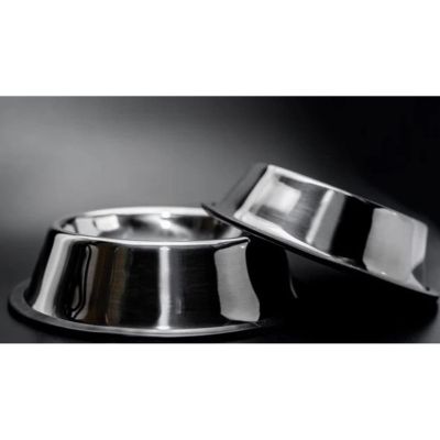 5. DOG AND CAT BOWL STAINLESS STEEL 34CM