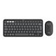 9. Logitech 920-012244 Keyboard Mouse Included Universal RF Wireless + Bluetooth QWERTY American International Graphite