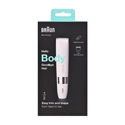 3. BRAUN Series 1 BS1000 Trimmer White and Silver