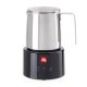 3. Illy 23760 Milk Frother/Warmer Black, Stainless Steel