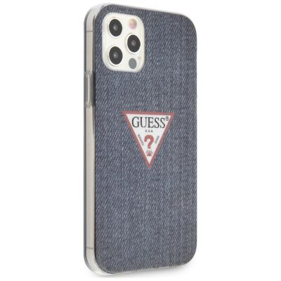4. Guess GUHCP12LPCUJULDB iPhone 12 Pro Max 6.7" navy/dark blue hardcase Jeans Collection
