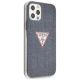 4. Guess GUHCP12LPCUJULDB iPhone 12 Pro Max 6.7" navy/dark blue hardcase Jeans Collection
