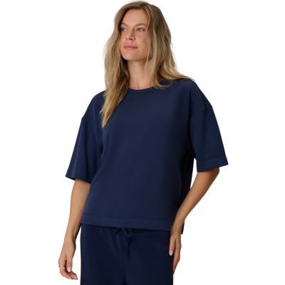 Women's 4F F3489 Navy Blue T-Shirt 4FWAW26TTSHF3489 31S