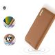 3. Dux Ducis Hivo Leather Flip Cover Genuine Leather Wallet for Cards and Documents iPhone 14 Pro Brown